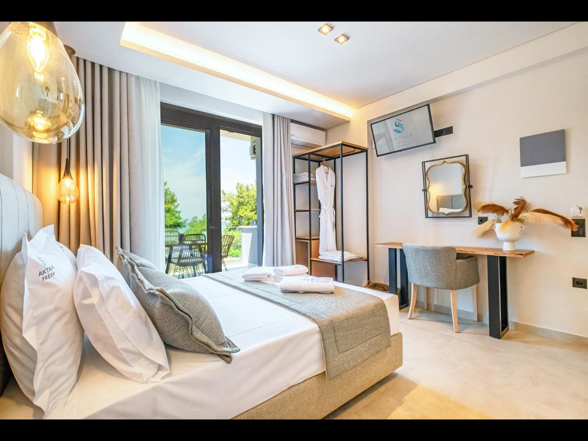 Aktaia Fresh Apartman Órmos Prínou Kültér fotó